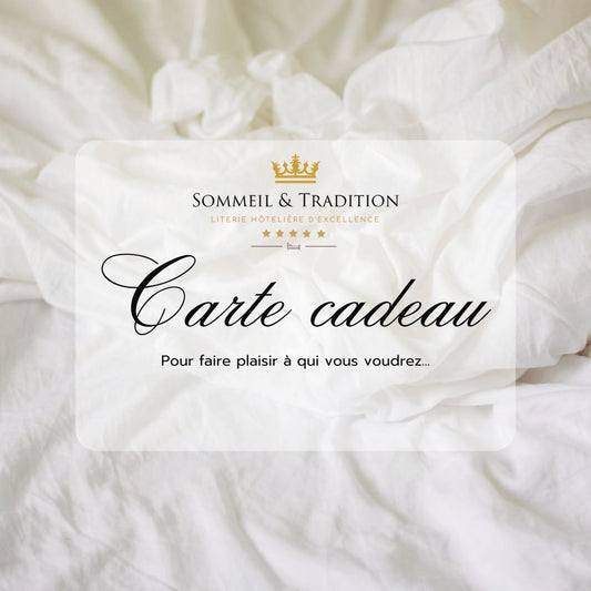 Carte cadeau Sommeil & Tradition