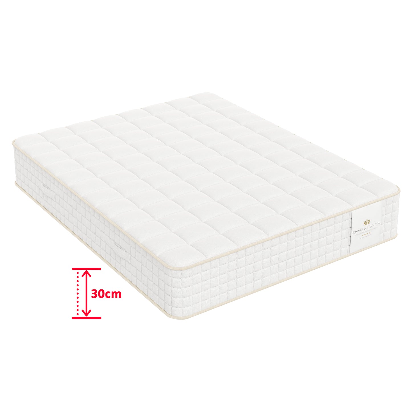 Pocket spring and memory foam mattress - MAGELLAN 30cm