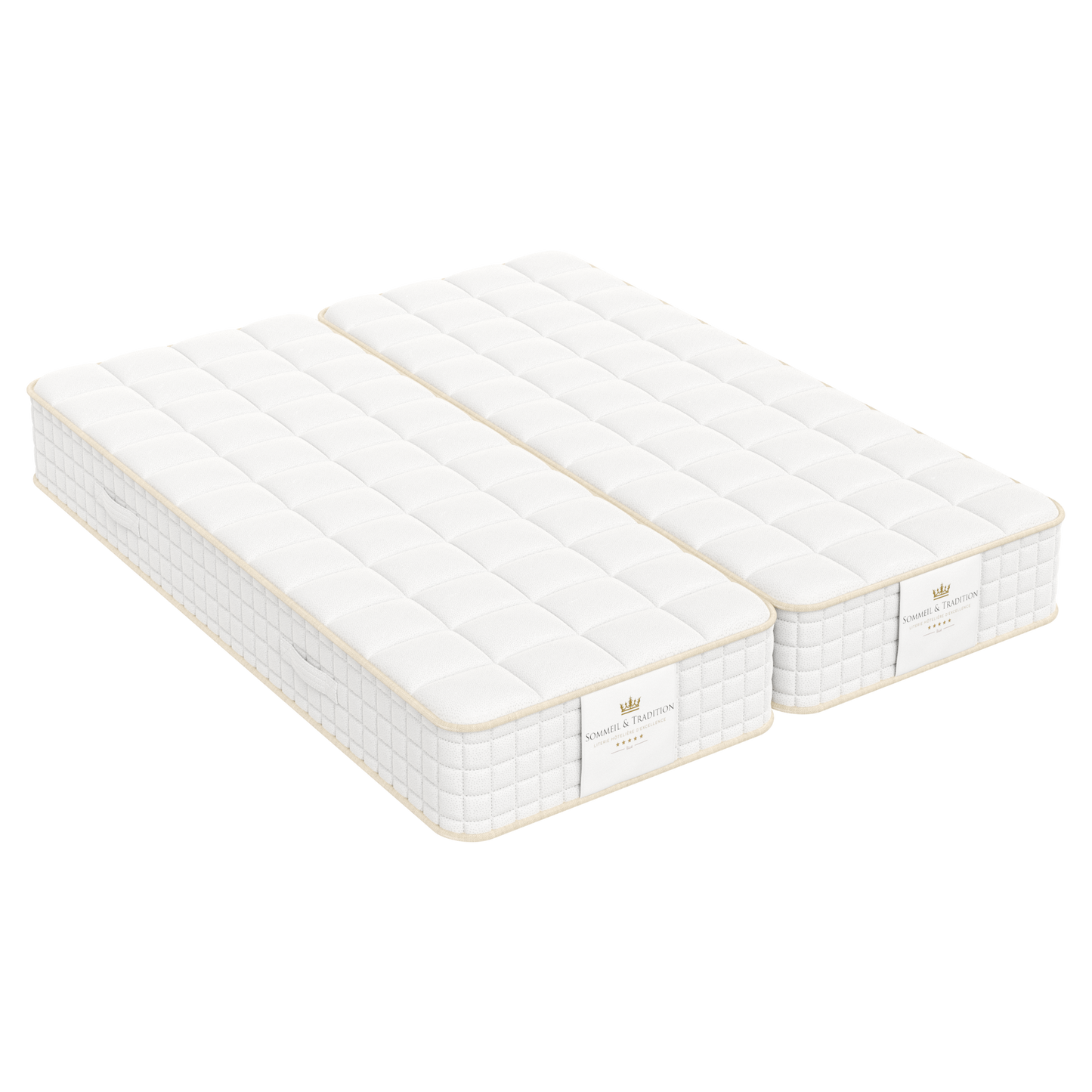Matelas micro ressorts ensachés et mousse mémoire de forme - MAGAL 25  cm