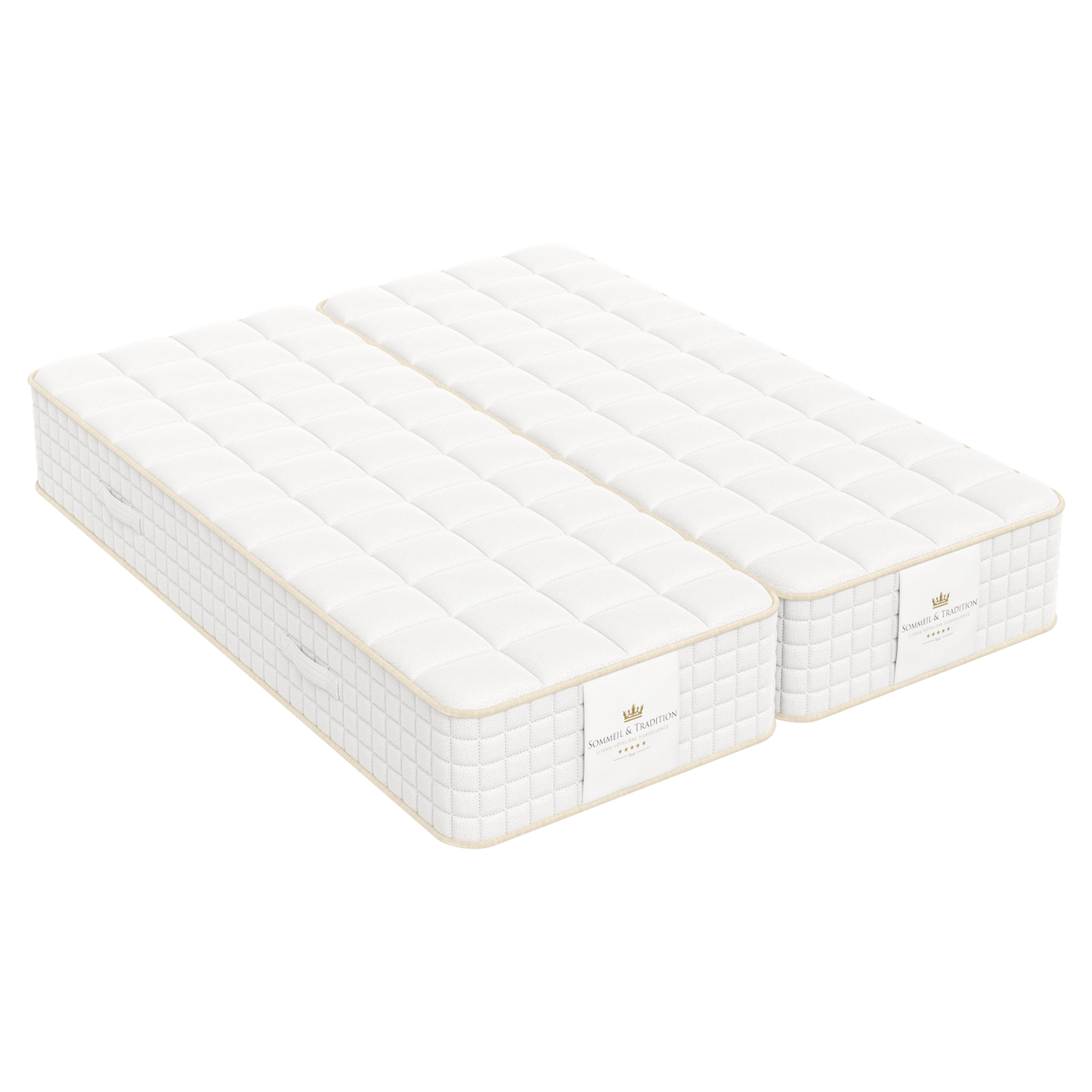 Matelas micro ressorts ensachés et mousse mémoire de forme - MAGAL 30 cm