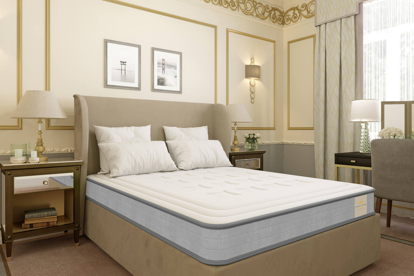 Memory foam mattress - WINDSOR 17 cm
