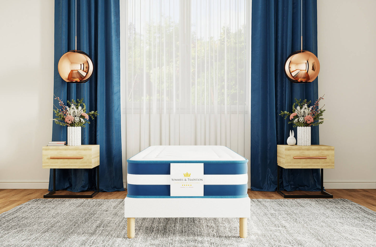 Pocket spring and memory foam mattress - LAFAYETTE 27cm