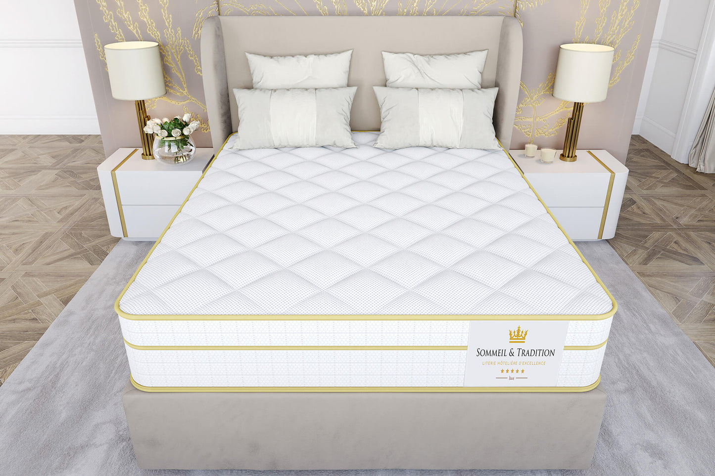 Pocket spring and memory foam mattress - MAGELLAN 30cm