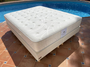Matelas à ressorts ensachés et mousse mémoire de forme 27 cm - HERITAGE