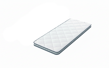 Surmatelas 2 en 1 côté FRESH été + côté mousse mémoire de forme - THERMO FRESH BLEU - TOPPER 5 cm